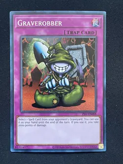 Yugioh Graverobber PSV-EN008 (25th Anniversary Edition) Super Rare NM - Image 1
