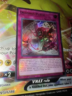 Dominus Purge MZMU-EN125 Ultra Rare Yugioh 1st Edition Maze of Muertos NM - Image 1