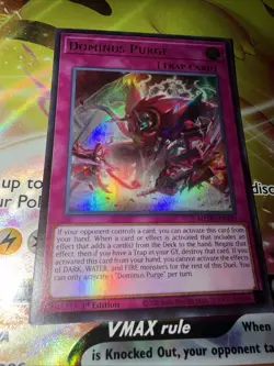 Dominus Purge MZMU-EN125 Ultra Rare Yugioh 1st Edition Maze of Muertos NM - Image 3
