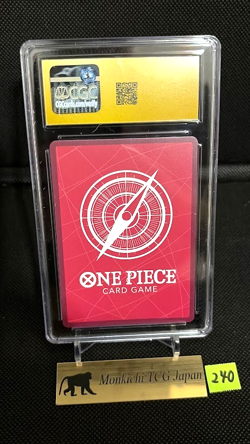 CGC PRISTINE 10 Roronoa Zoro (Parallel) OP01-001 L 25th Edition ONE PIECE Card - Image 2