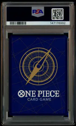 2025 One Piece OP13 Japanese #119 Portgas D. Ace Red Manga Alternate Art PSA 10 - Image 3