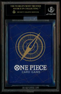 2022 One Piece OP01-016 Nami Alt Art Pre-Errata Alpha Wave 1 BGS 10 BLACK LABEL - Image 3