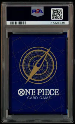 2025 One Piece OP13 JPN 3rd Anniversary Gold #004 Shanks PSA 10 GEM MINT - Image 3