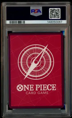 2022 One Piece OP-01 Alternate Art #003 Monkey D. Luffy Errata PSA 10 - Image 3