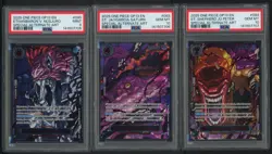 Lot (5) PSA 10 Five Elders Demon God Pack One Piece Sequential PSA 10 - 9 Set - Image 2