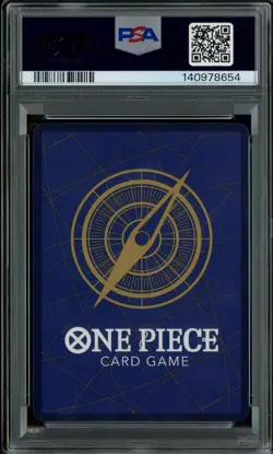 2025 One Piece EN Serialized Top Prize #OP07-119 Portgas D. Ace 0859/1000 PSA 10 - Image 3