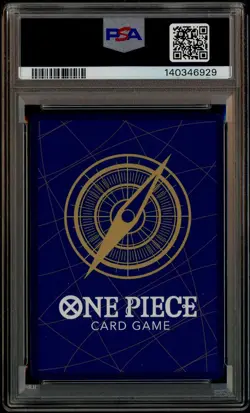 2024 One Piece EN Convention Exclusive Foil #043 Monkey D. Luffy PSA 10 GEM MINT - Image 3