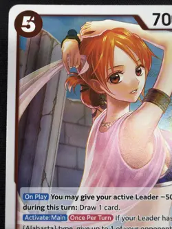 Nami (006) EB03-006 Extra Booster: One Piece Heroines Edition Foil - Image 2