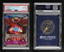 2024 One Piece Emperors in the New World OP09 SR Alt Art Franky PSA 10 GEM MT - Image 3