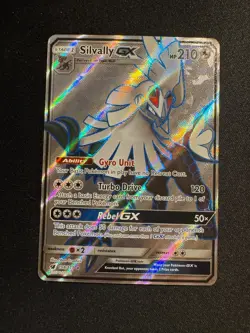 Silvally GX 108/111 Crimson Invasion NM Full Art Pokemon Card - Image 1