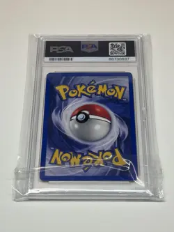 Pokemon 2000 Gym Heroes Brocks Rhydon Holo Card 2/132 PSA 7 1st Edition Rare NM - Image 2