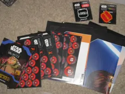 Star Wars unlimited Card collection. Starter decks, playmat, Damage Pad + - Image 2