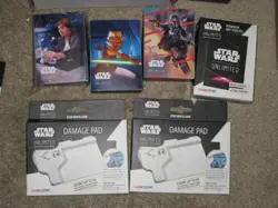 Star Wars unlimited Card collection. Starter decks, playmat, Damage Pad + - Image 3