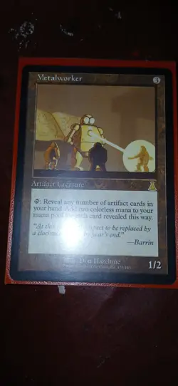 Mtg Metalworker Vintage Magic The Gathering Rare Card Lp - Image 1