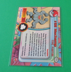 Pokemon Topps Holo #68 Machamp TV Animation Edition Blue Logo Card - Image 4