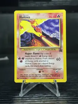 Pokemon Card - Moltres #21 - Black Star Promo - WOTC - LP - Image 1