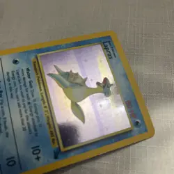 Lapras 10/62 Fossil Set Rare Holo Pokemon Card 1999 WOTC - NM/LP CLEAN HOLO+ - Image 3
