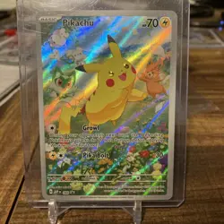 Pokemon Pikachu TCG SVP088 Black Star Promos Full Art Holo Card - Image 1