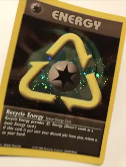 Recycle Energy - WOTC League Promo Pokemon - Holo Card - Image 2