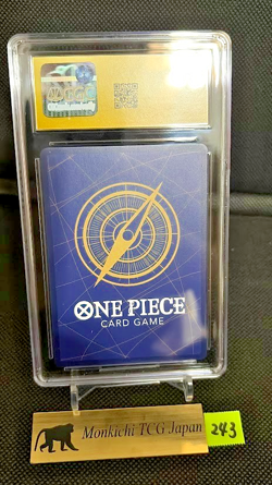 CGC PRISTINE 10 Nami (Parallel) OP01-016 R 25th Edition ONE PIECE Card 2022 - Image 2