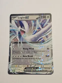 Pokemon TCG Lugia ex 017/034 Trading Card Game Classic Double Rare Holo - Image 1