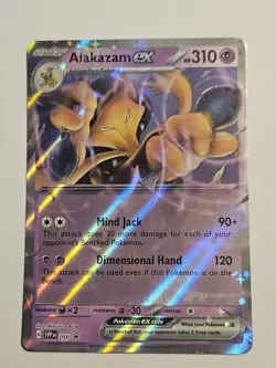 Alakazam ex SVP 050 Promo Holo Pokemon Card NM - Image 1
