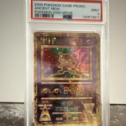 Pokemon Ancient Mew Promo Holo PSA 9 Pokemon 2000 Movie Card 2000 - Image 1