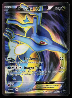 Kingdra EX 122/124 Holo Full Art XY Fates Collide Pokemon Card - Image 1