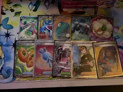 Mixed Lot Of #10 Full Art Cards From Various Lots - Image 1