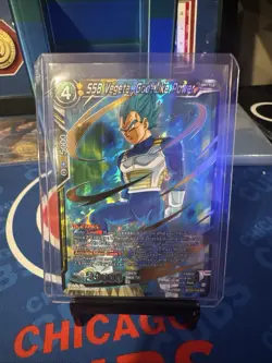 Dragon Ball Super Card Game SSB Vegeta God Like Power Foil Card BT23-115 - Image 1