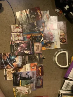 Magic The Gathering Collection Of Inserts, Rule Books, Storybooks No Repeats - Image 1