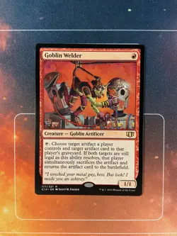 Goblin Welder - Commander 2014 - Magic the Gathering - MTG - Image 1