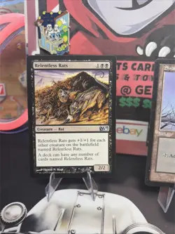 Relentless Rats Core Set 2011 (M11) Regular LP PLUS A VINTAGE SWAMP URZAS SAGA - Image 2