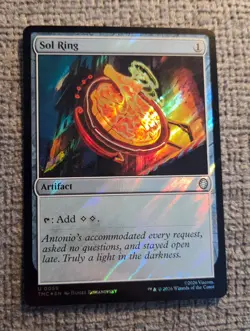 SOL RING ~ NM ~ MTG - 0059 TMC Ninja Turtles TMNT SURGE FOIL - Image 1