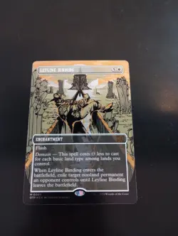 Leyline Binding (Textured Foil) Outlaws of Thunder Junction: Breaking News Foil - Image 2