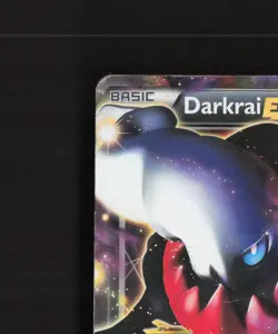 Darkrai EX BW46 Black & White Black Star Promo Holo Pokemon Card DMG - Image 3