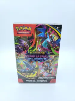Pokemon TCG: Mega Evolution—Phantasmal Flames Booster Bundle (2025) - New Sealed - Image 1