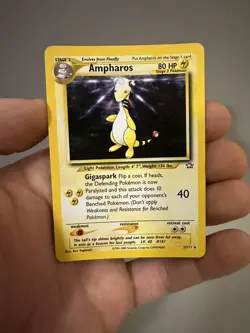 Ampharos - Holo - 1/111 Neo Genesis - WOTC Unlimited - Pokemon TCG - 2000 - Image 1