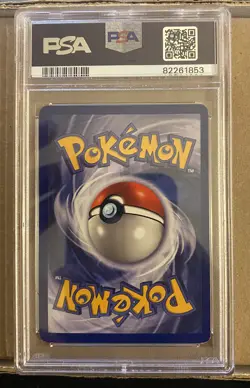 1999 POKEMON FOSSIL #14 RAICHU-HOLO 1ST EDITION PSA EX-MT 6 - Image 2