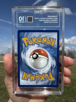 Pokemon TCG Charmander Obsidian Flames #044 Black Star Promo TAG Gem Mint 10 - Image 4