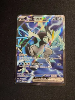 Pokemon TCG Black Kyurem EX 218/191 Full Art Ultra Rare Holo Surging Sparks - Image 1