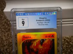 Slugma cgc 9 MINT REVERSE HOLO Skyridge 2002 E-Reader 98/144 psa card Pokemon - Image 2