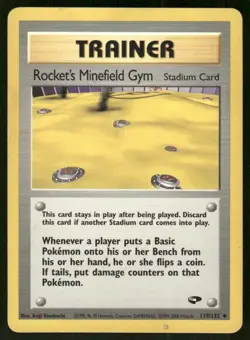 Pokemon Tcg Rocket's Minefield Gym #119 Pokemon Gym Challenge LP - Image 1