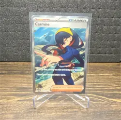 Pokemon TCG Carmine Full Art Ultra Rare Trainer 204/167 Sv06 - NM - Image 1