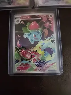 Pokemon TCG Bulbasaur 133/132 & 064/063 + Ivysaur 134/132 Illustration Rare Lot - Image 4