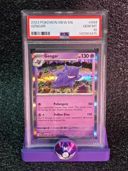 2023 Pokemon Scarlet and Violet 151 Gengar #94 PSA 10 - Image 1