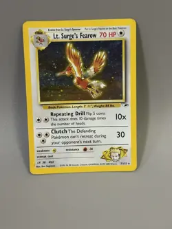 Pokemon Tcg Lt. Surge's Fearow #7 Pokemon Gym Heroes - Image 1