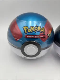 Lot of 4 Pokemon Pokeball Tins - E25 New Factory Sealed NEW - Image 2