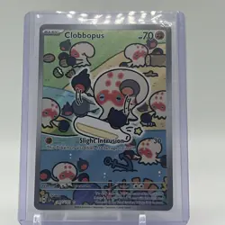 Pokemon TCG Clobbopus 207/191 Surging Sparks Illustration Rare Full Art - Image 1