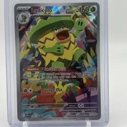 Ludicolo IR 095/094 - Pokemon Phantasmal Flames Illustration Rare Pack Fresh - Image 1